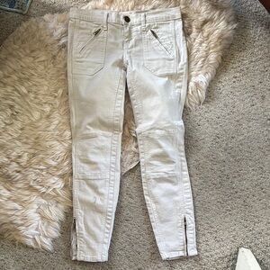 Current Elliott Stylish light grey low rise skinny